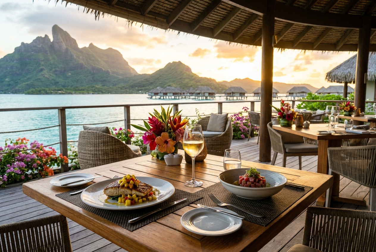 Réalisation Vairea — Restaurant gastronomique